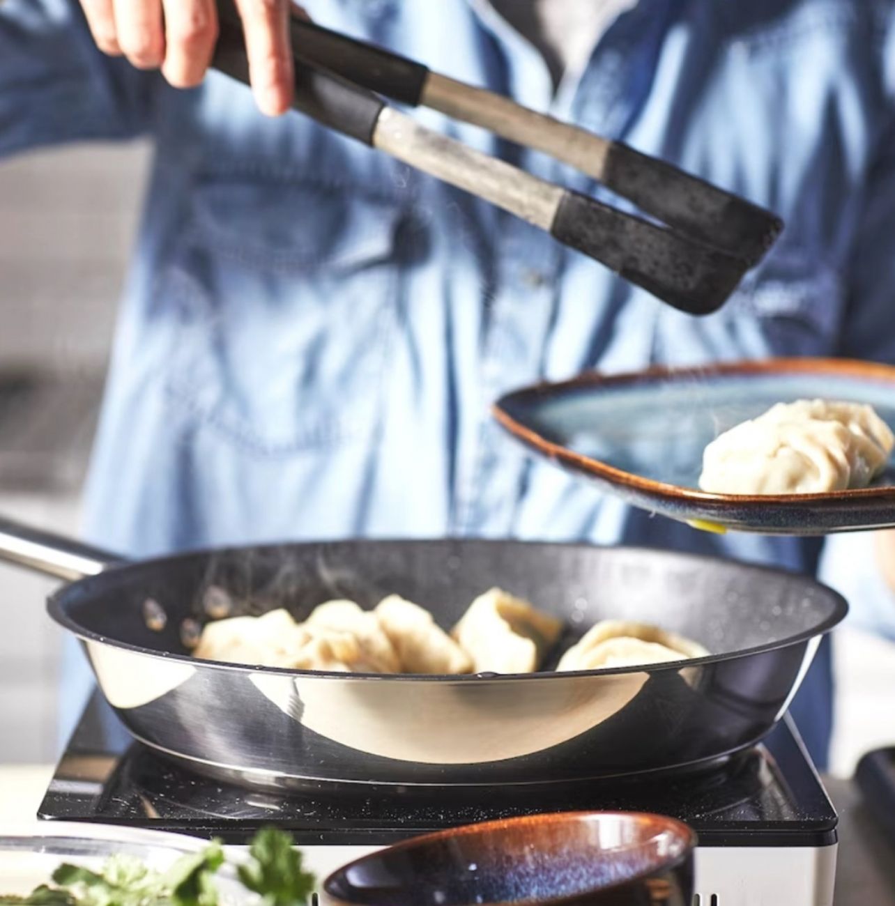 IKEA 365+ ИКЕА/365+ IKEA 365+ ИКЕА/365+ Сковорода, нержавеющ сталь/антипригарное покрытие, 28 см Сковорода 28 см