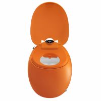 Электронный унитаз-биде ABBER Bequem AC1131SOR напольный оранжевый схема 12