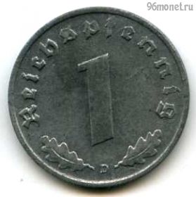 Германия 1 пфенниг 1942 D