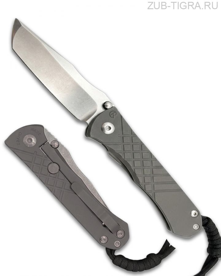 Нож Chris Reeve Umnumzaan Tanto, D2, Titanium