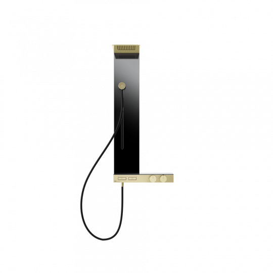 Душевая панель с термостатом Gessi Hi-Fi 63043 схема 11