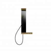 Душевая панель с термостатом Gessi Hi-Fi 63043 схема 12