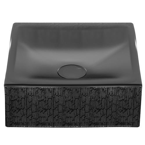 Изображение Накладная раковина квадратная Gessi Incastri 75601 40х40 см