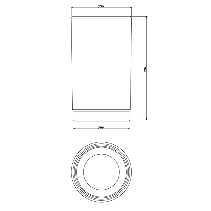 Настольный стакан Gessi Emporio Accessories стеклянный 38833 ФОТО