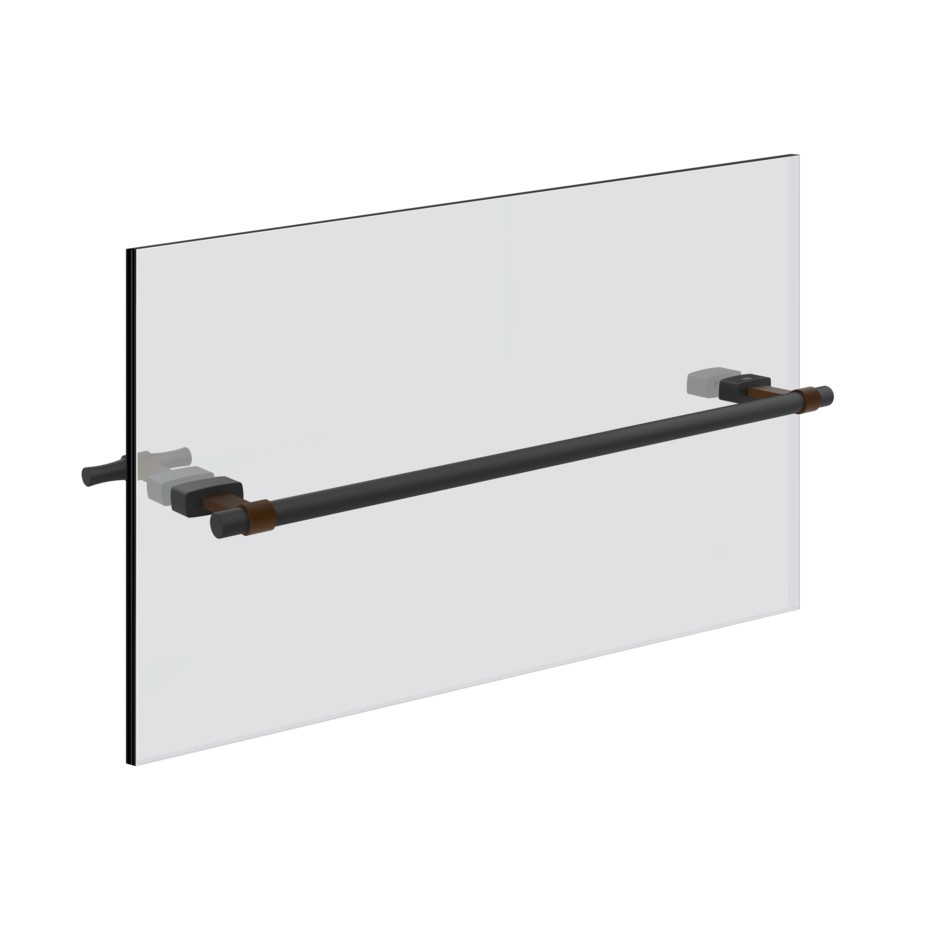 Полотенцедержатель Gessi Jacqueline 77513 45 см металлический для крепления на стекло ФОТО