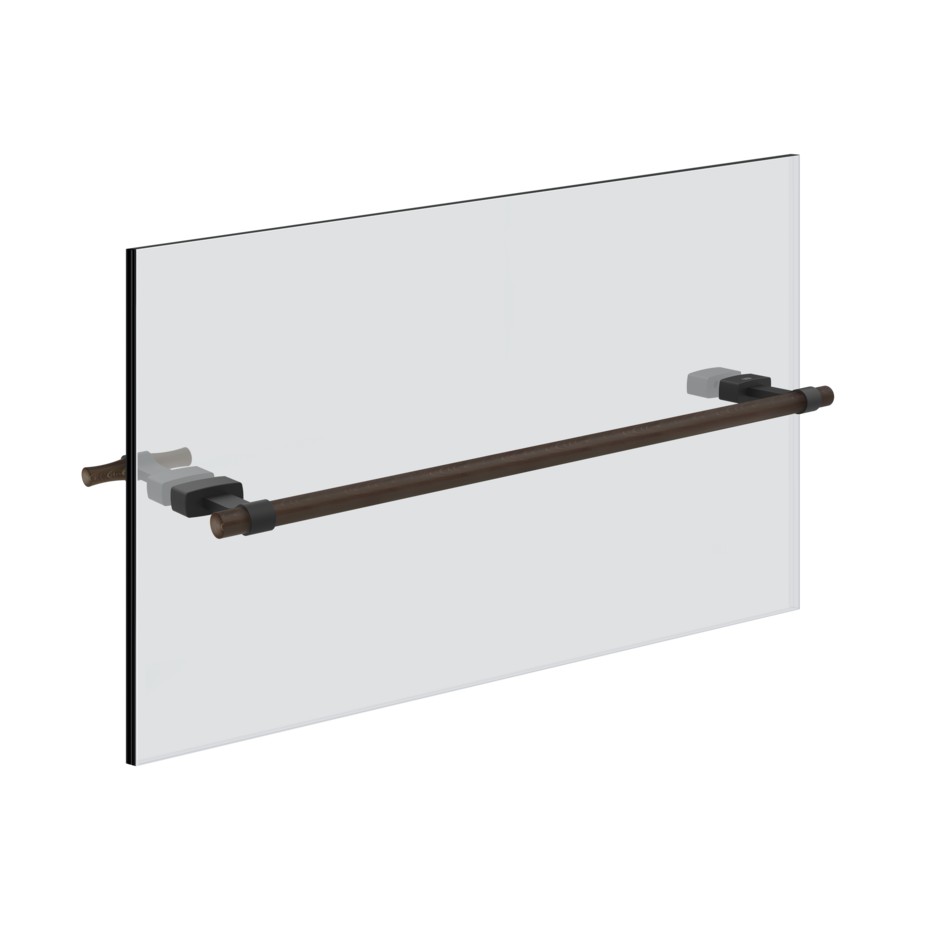 Полотенцедержатель Gessi Jacqueline 77613 под дерево 45 см для крепления на стекло ФОТО