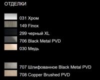 Смеситель для ванны и душа Gessi Rettangolo T 20337 схема 3