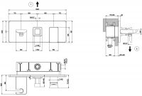 Смеситель для ванны/душа Gessi iSpa 44903 без излива схема 2