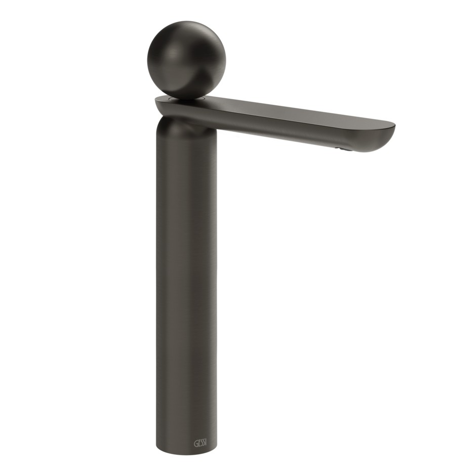 Изображение Смеситель для раковины Gessi Perle 74053 высокий с донным клапаном и металлическим вентилем