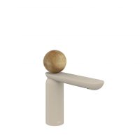 Смеситель для раковины Gessi Perle 74302 низкий с вентилем из камня Onyx Cola без донного клапана схема 12