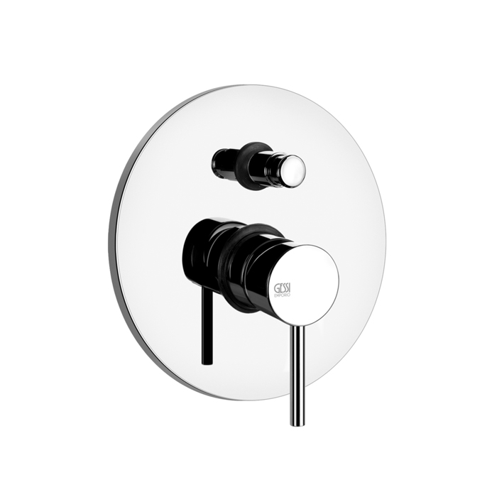 Изображение Смеситель скрытого монтажа для душа Gessi Emporio Via tortona с автоматическим переключателем 18779