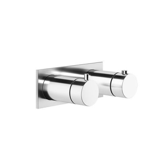 Термостатический смеситель на 2 позиции Gessi Anello 63334 для ванны и душа
