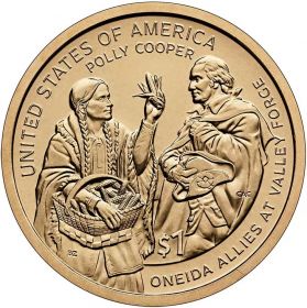 Полли Купер 1 доллар США  2026 Монетный двор на выбор