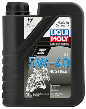 Liqui Moly Motorbike 4T HC Street 5W-40, 1л
