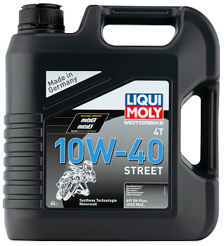 Liqui Moly Motorbike 4T Street 10W-40, 4л