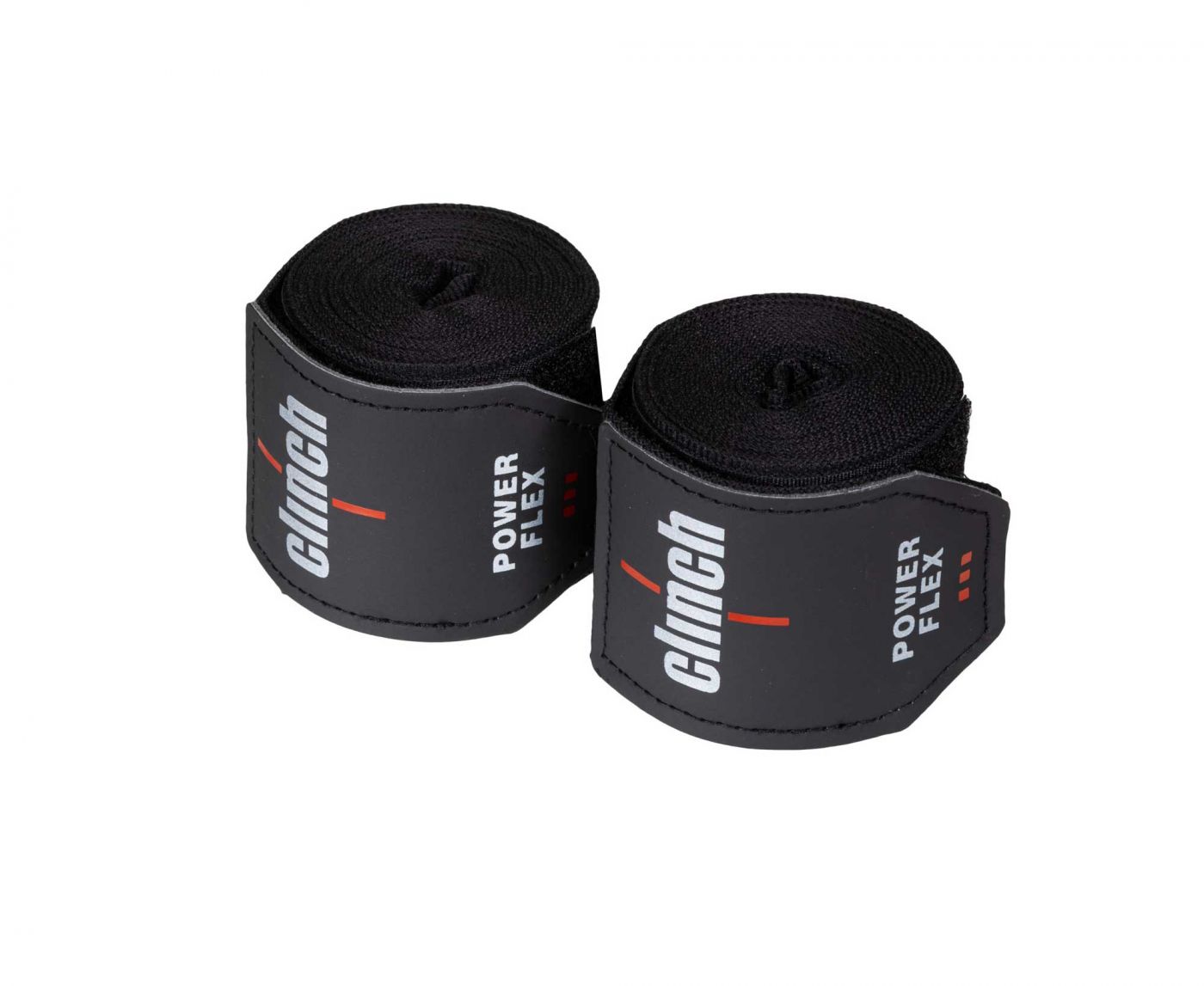 Бинты боксерские Clinch Boxing Hand Wrap Power Flex чёрные, длина 2.55 м, C239