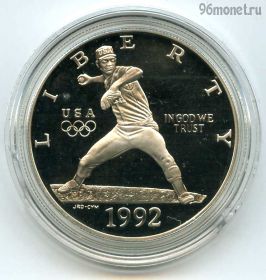 США 1 доллар 1992
