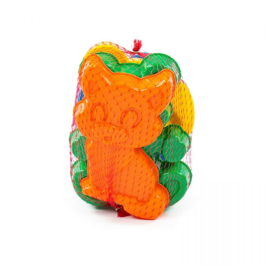 Формочки (белочка + пёсик + котёнок + медведь)