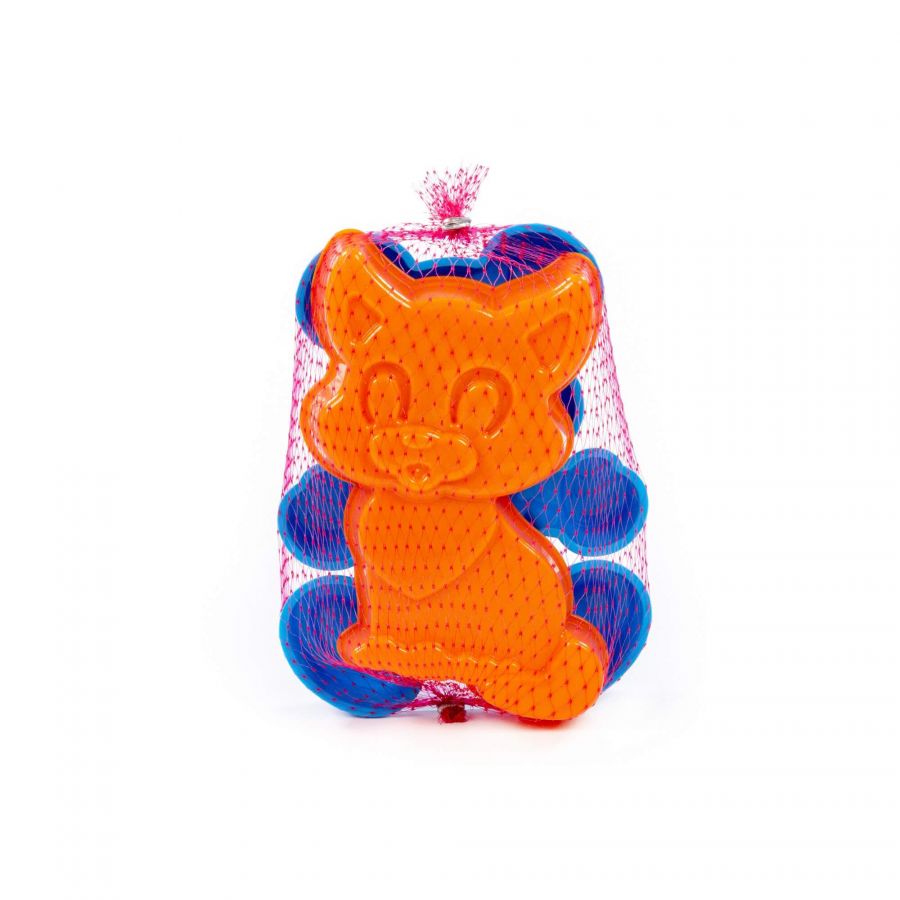 Формочки (котёнок + медведь)