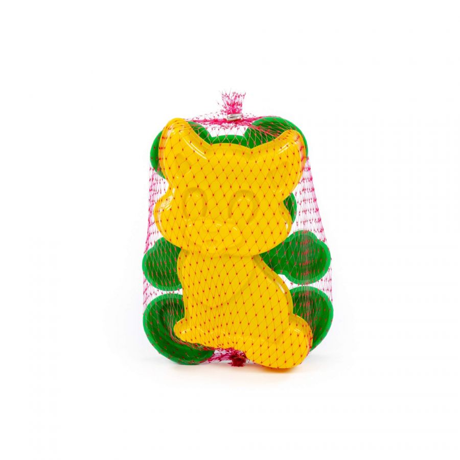 Формочки (котёнок + медведь)