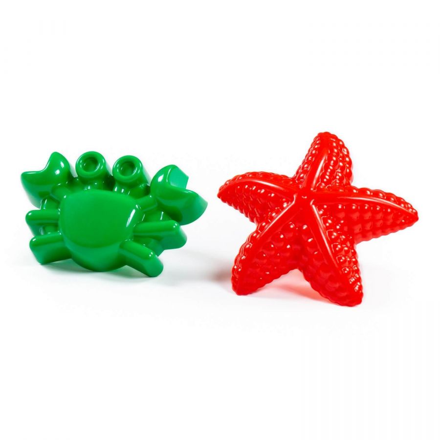 Формочки (краб №1 + морская звезда №1)