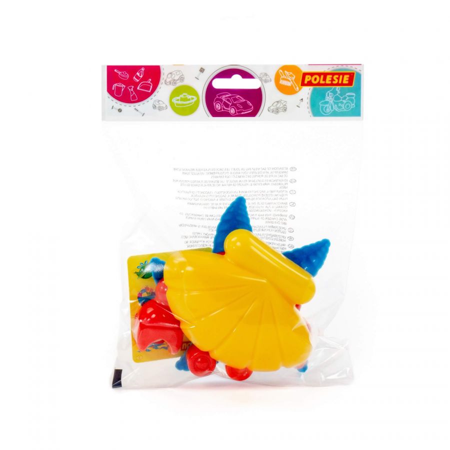 Формочки (краб №2 + морская звезда №2 + ракушка №2) (в пакете)