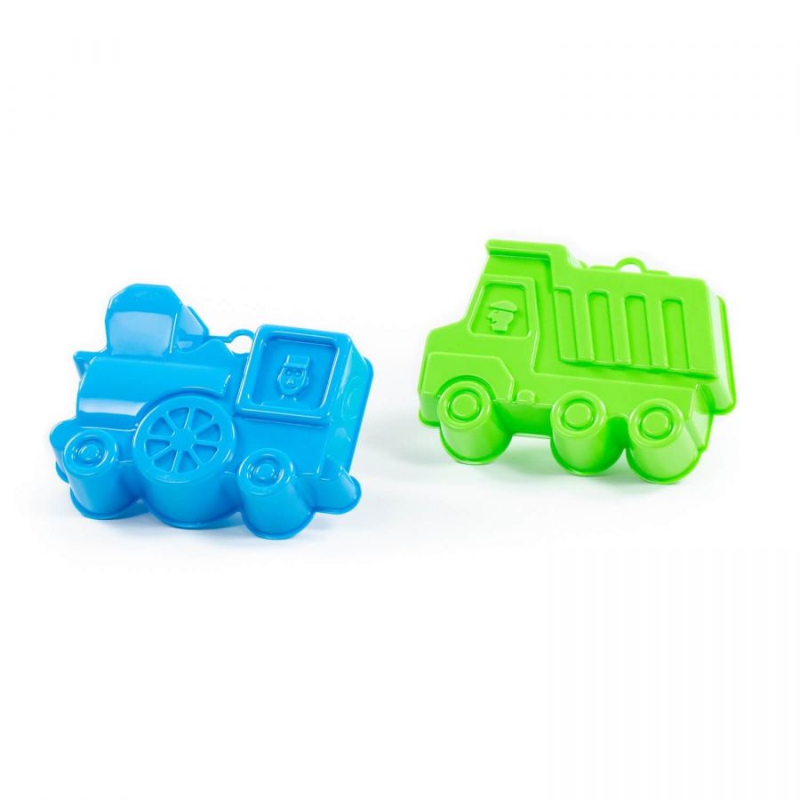 Формочки (самосвал + паровоз)