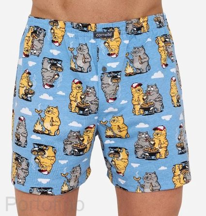 001-184 Трусы мужские боксеры Cornette