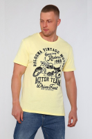 2225 Футболка Байкер [лимонный]