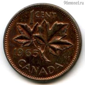 Канада 1 цент 1965