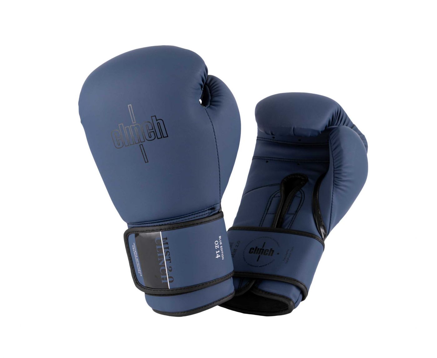 Перчатки боксерские Clinch Mist 2.0 синие, 10 унц., артикул C183
