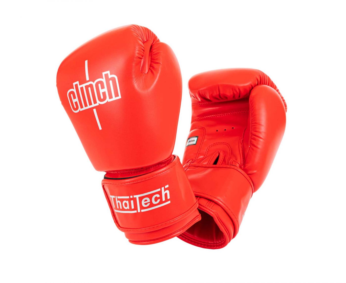 Перчатки боксерские Clinch Muay Thai красные, 12 унц., артикул C170
