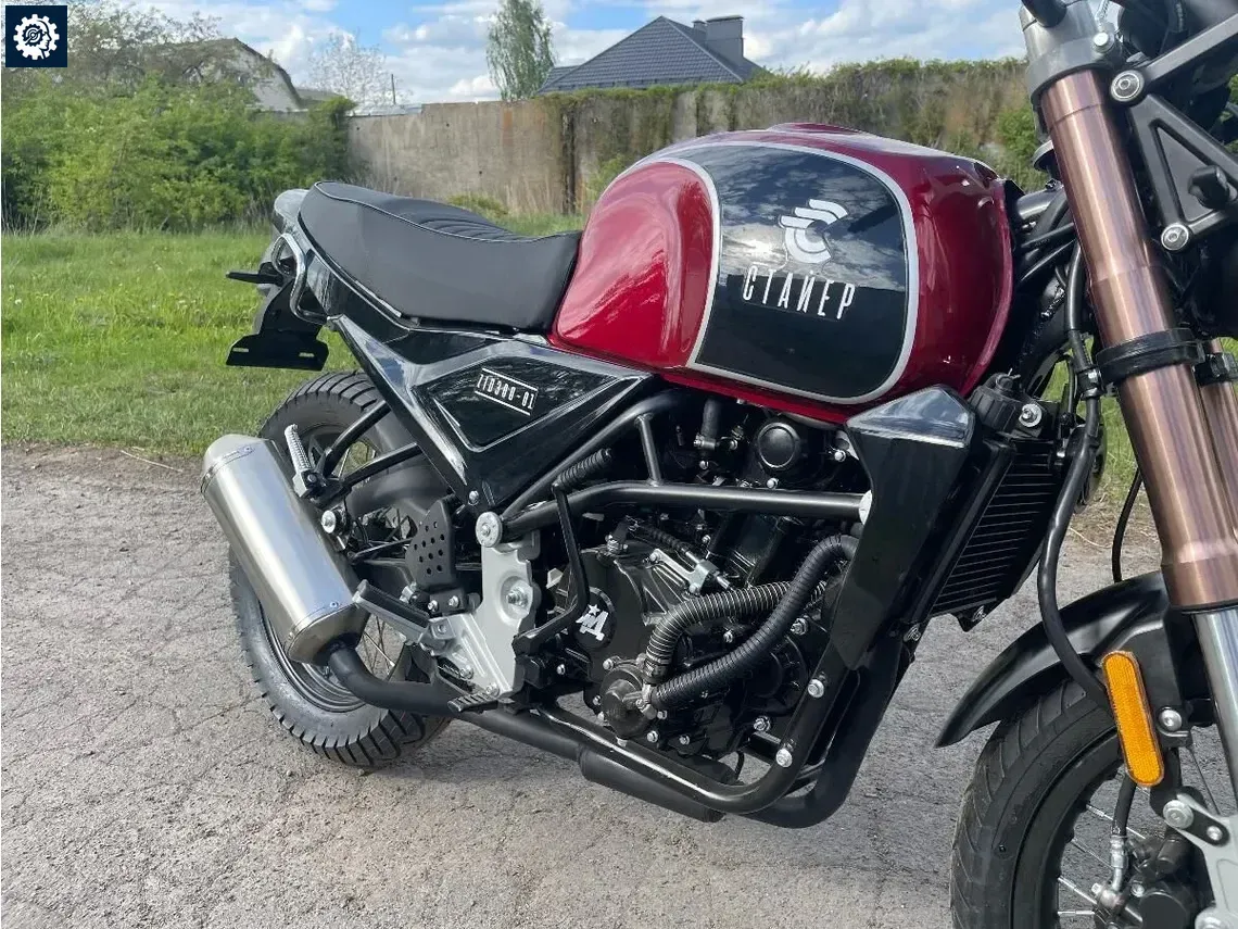 Рама и дизайн ЗиД Стайер вид слева