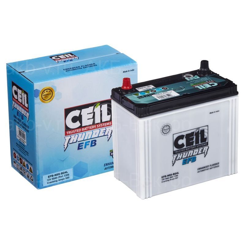 Аккумулятор CEIL JIS EFB- N55 B24 (EXIDE)