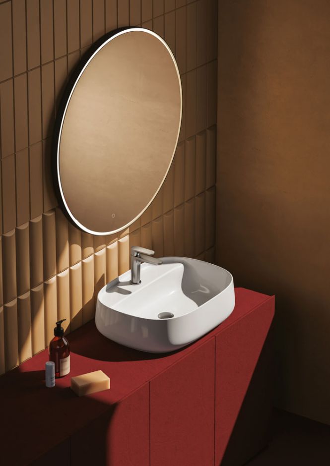 Овальная накладная раковина Artceram Whisky WHL002 60x45 см ФОТО