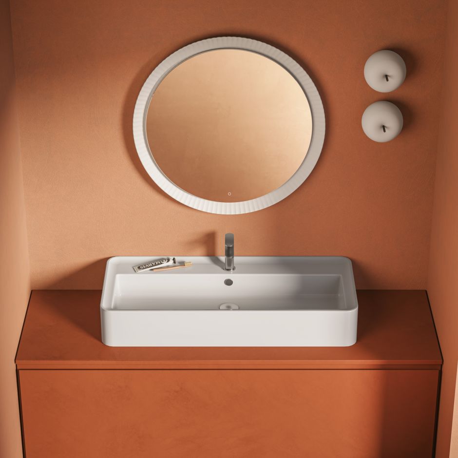 Прямоугольная раковина Artceram Rodolfo ROL005 100x45 см ФОТО