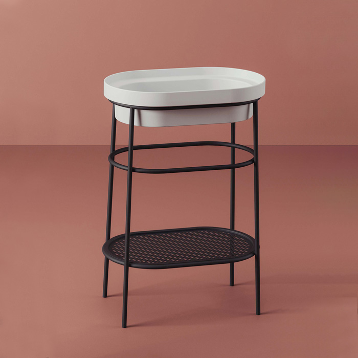 Консоль металлическая под раковину Artceram Fuori Scala ACA055 36.5x58.6 ФОТО