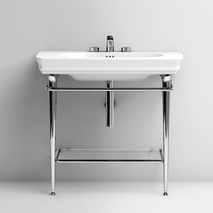 Консоль для раковины Artceram Civitas CIA009 70x50 цвет золото/розовое золото/хром ФОТО