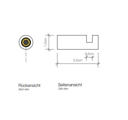 Крючок для ванной комнаты Decor Walther Mikado 05201 в черном цвете со скидкой ФОТО