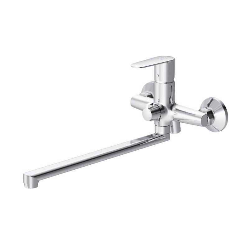 Смеситель для ванны и душа с универсальным изливом AM.PM Above хром, F9X90200