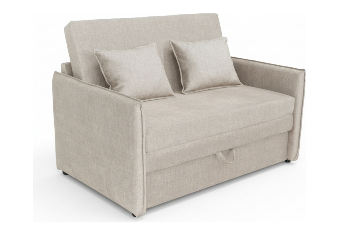 Диван прямой Соло 1 МД выкатной шенилл Лурэ (Lure) 15