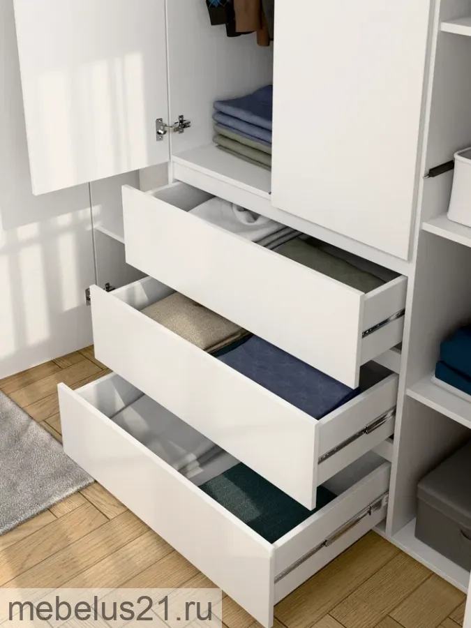 Шкаф Прайм 1600 Белый