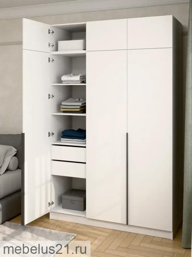 Шкаф Сити с антресолью