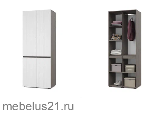 Шкаф 2-х дверный Тифани Т20