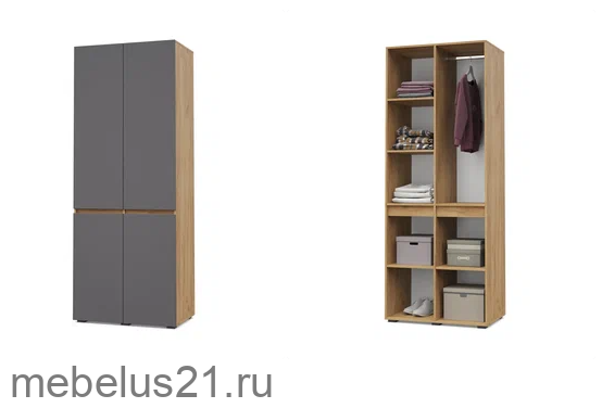 Шкаф 2-х дверный Тифани Т20