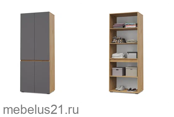 Шкаф 2-х дверный Тифани Т22