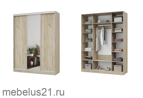 Шкаф купе с зеркалом 180 Роланд