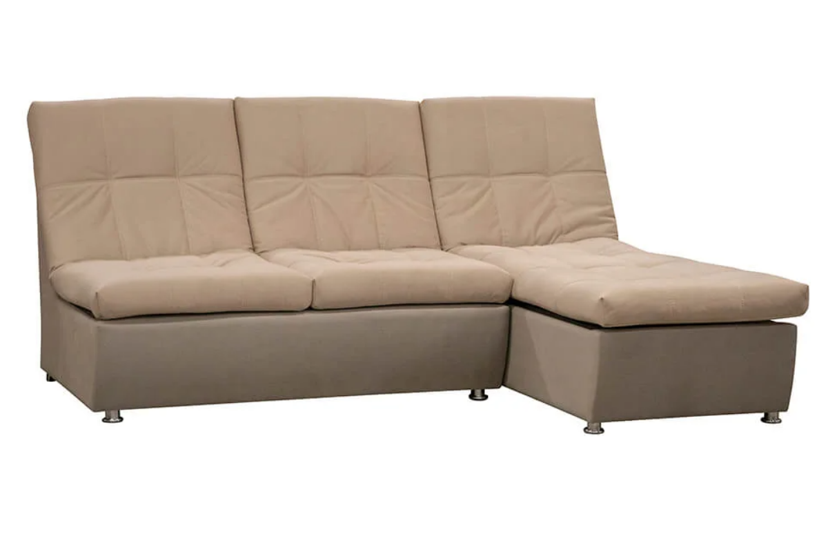 Диван угловой Триумф 5 ДУ Пума велюр Лума (Luma) 03/05