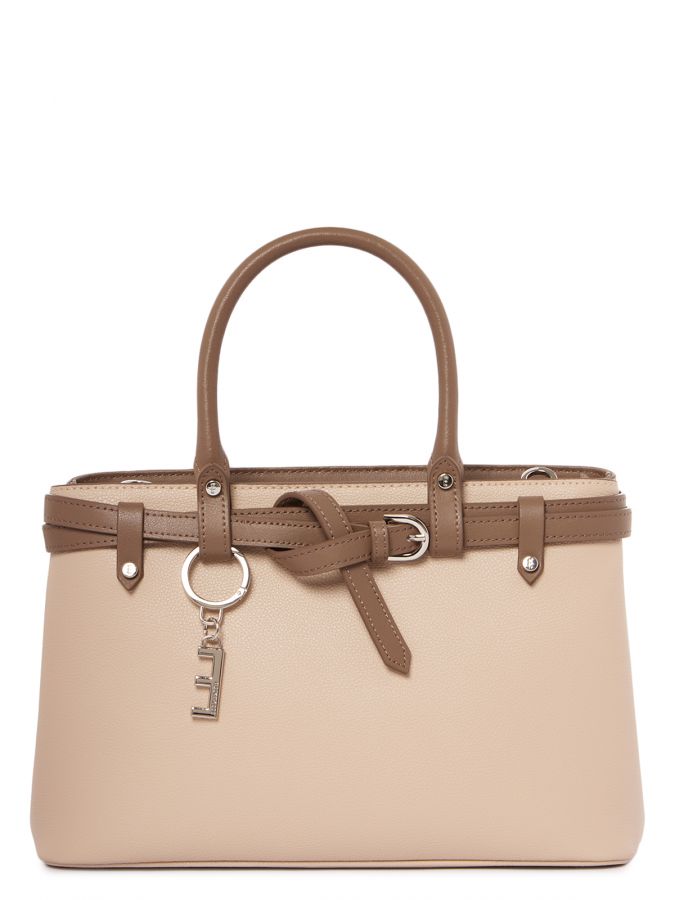 СУМКА ЖЕНСКАЯ ELEGANZZA ZZ-50708 milk chocolate/pastel pink