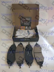 Колодки тормозные передние, DZK, керамика на HAVAL H9 II